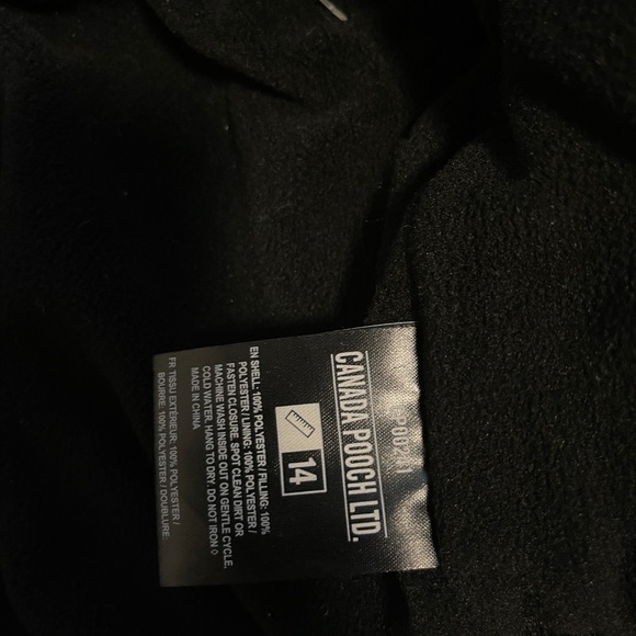 Canada Pooch Black North Pole Parka - Picture 3 of 3